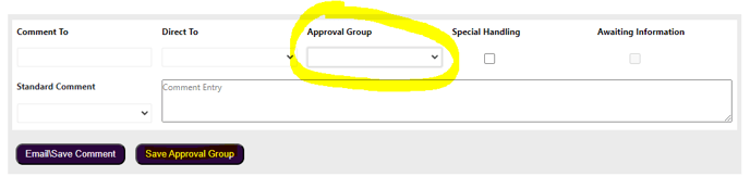 Reset approval group 2