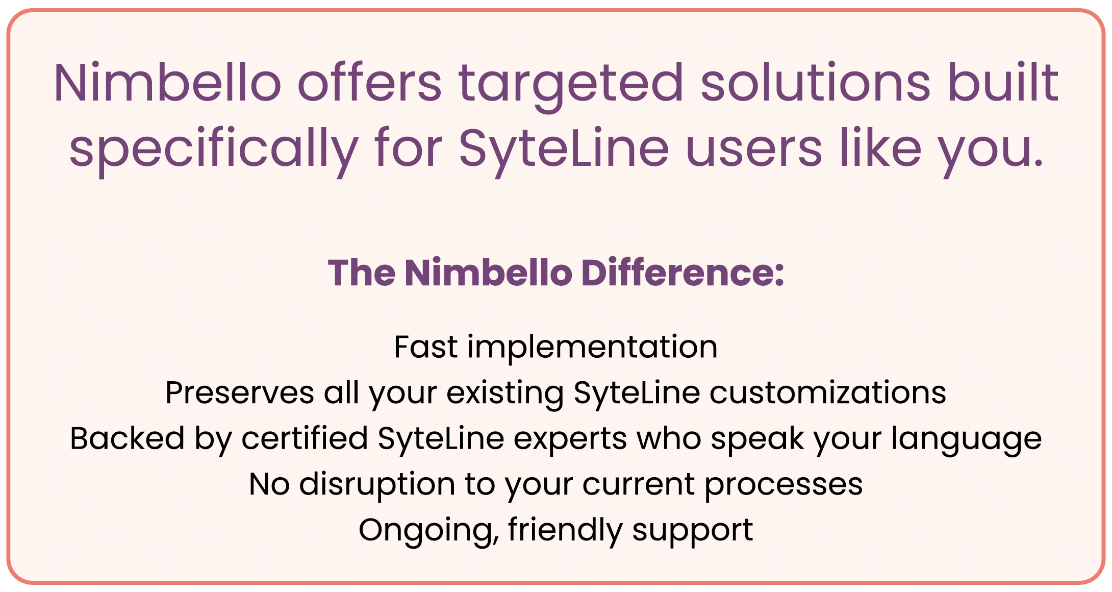 syteline difference